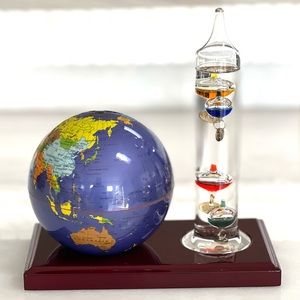 GALILEO Thermometer And Globe